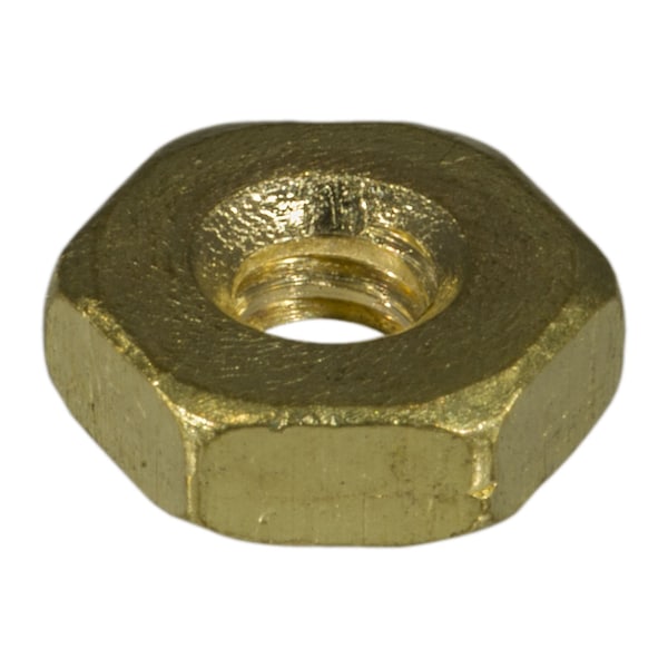 Midwest Fastener Machine Screw Nut, #6-32, Brass, 90 PK 62018 - main